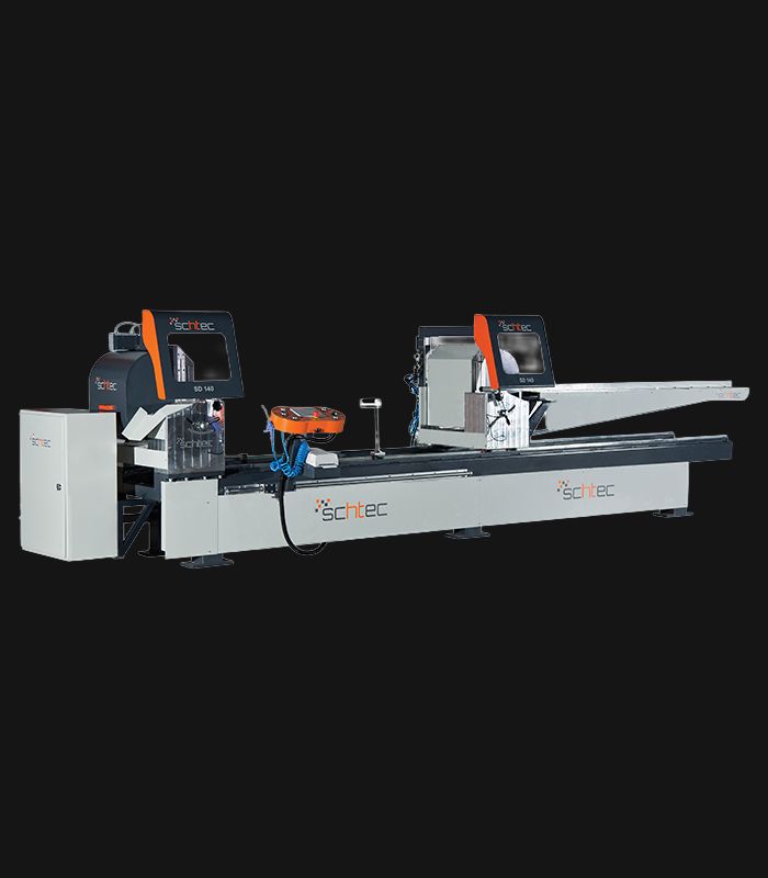 SD 140 Automatic Double Head PVC & Aluminium Cutting Machine
